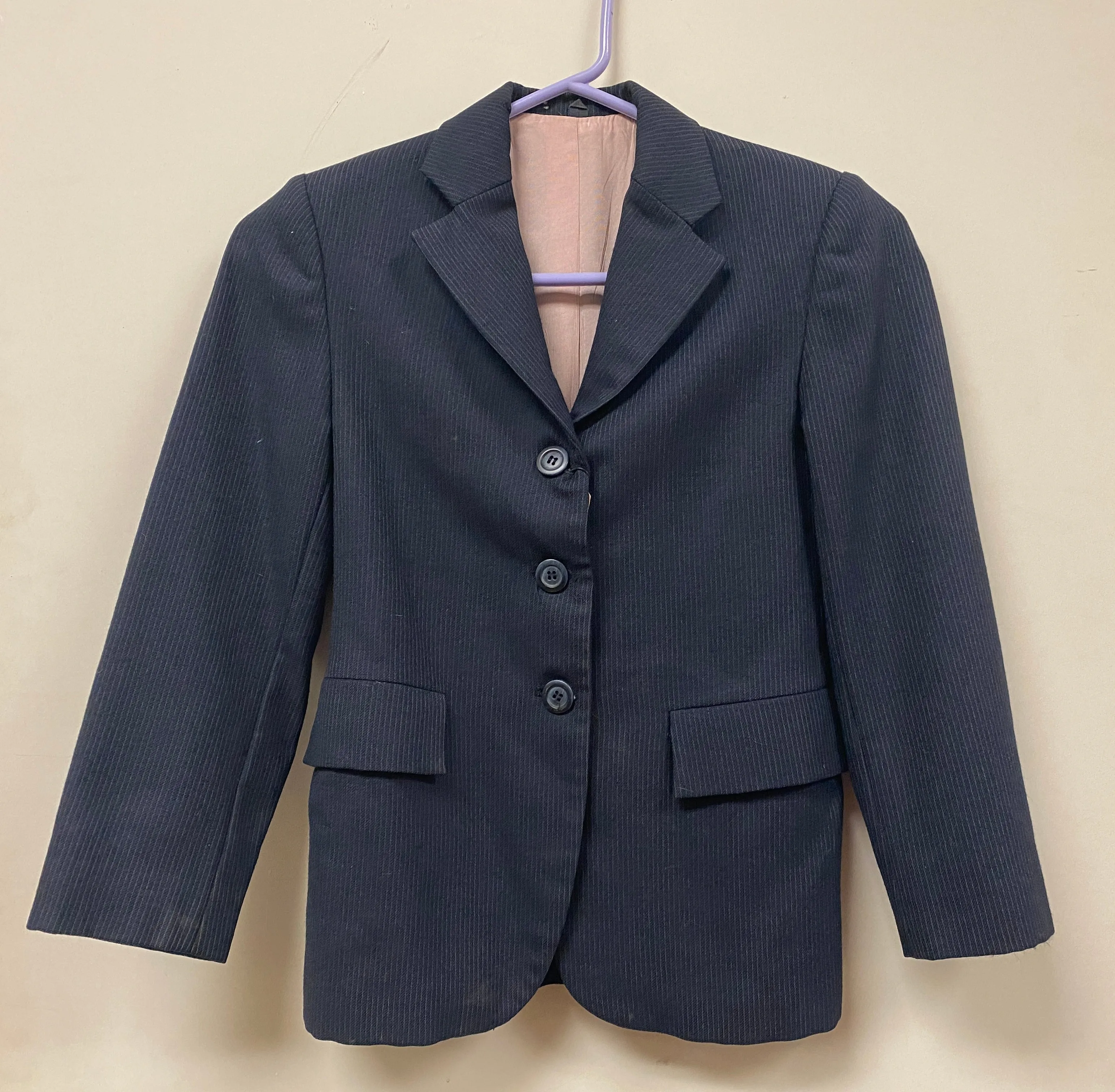 12 Elite Kids Navy Hunt Coat