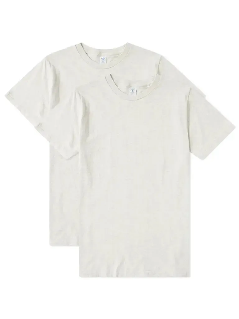 2 Pack Tee- Oatmeal