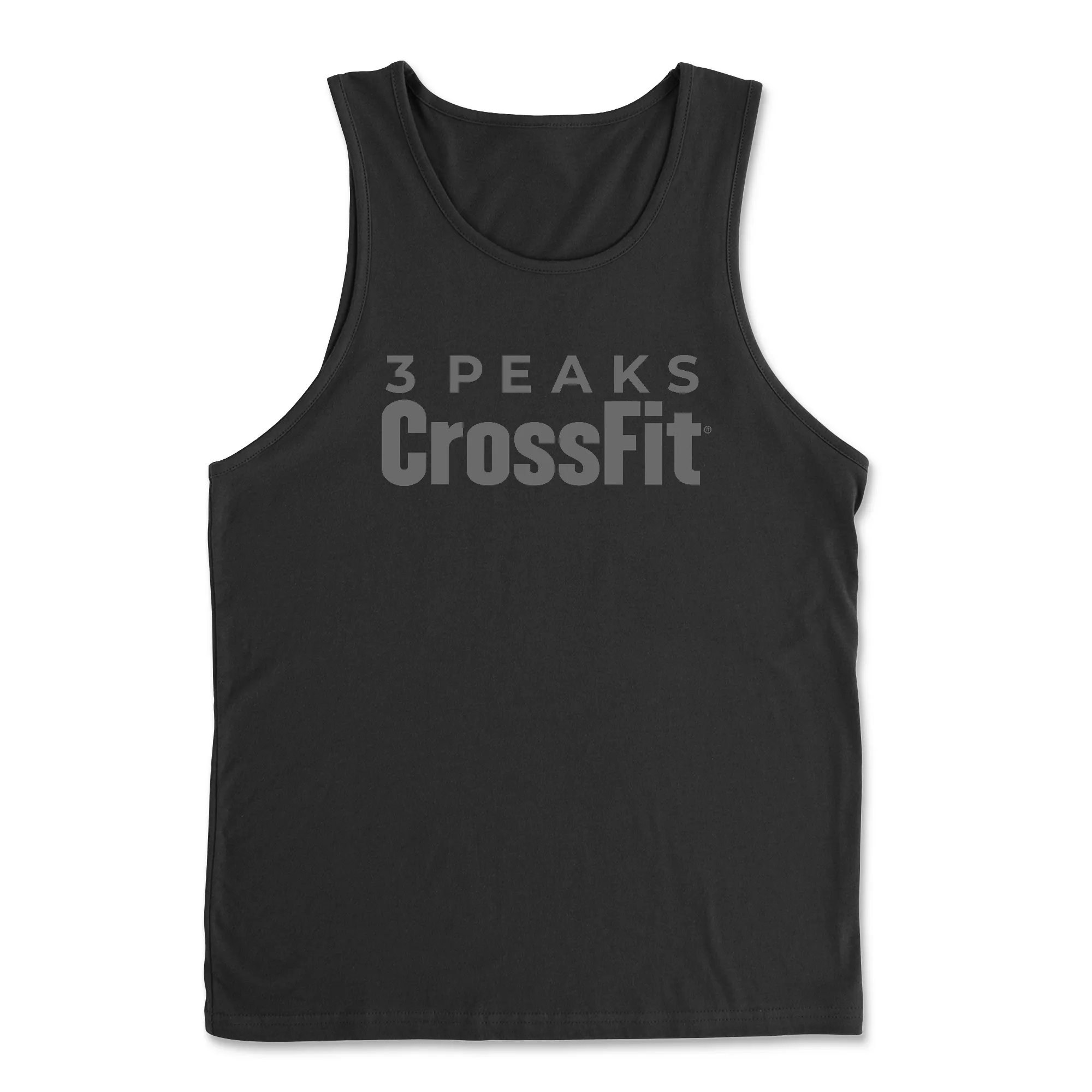 3 Peaks CrossFit Gray Mens - Tank Top