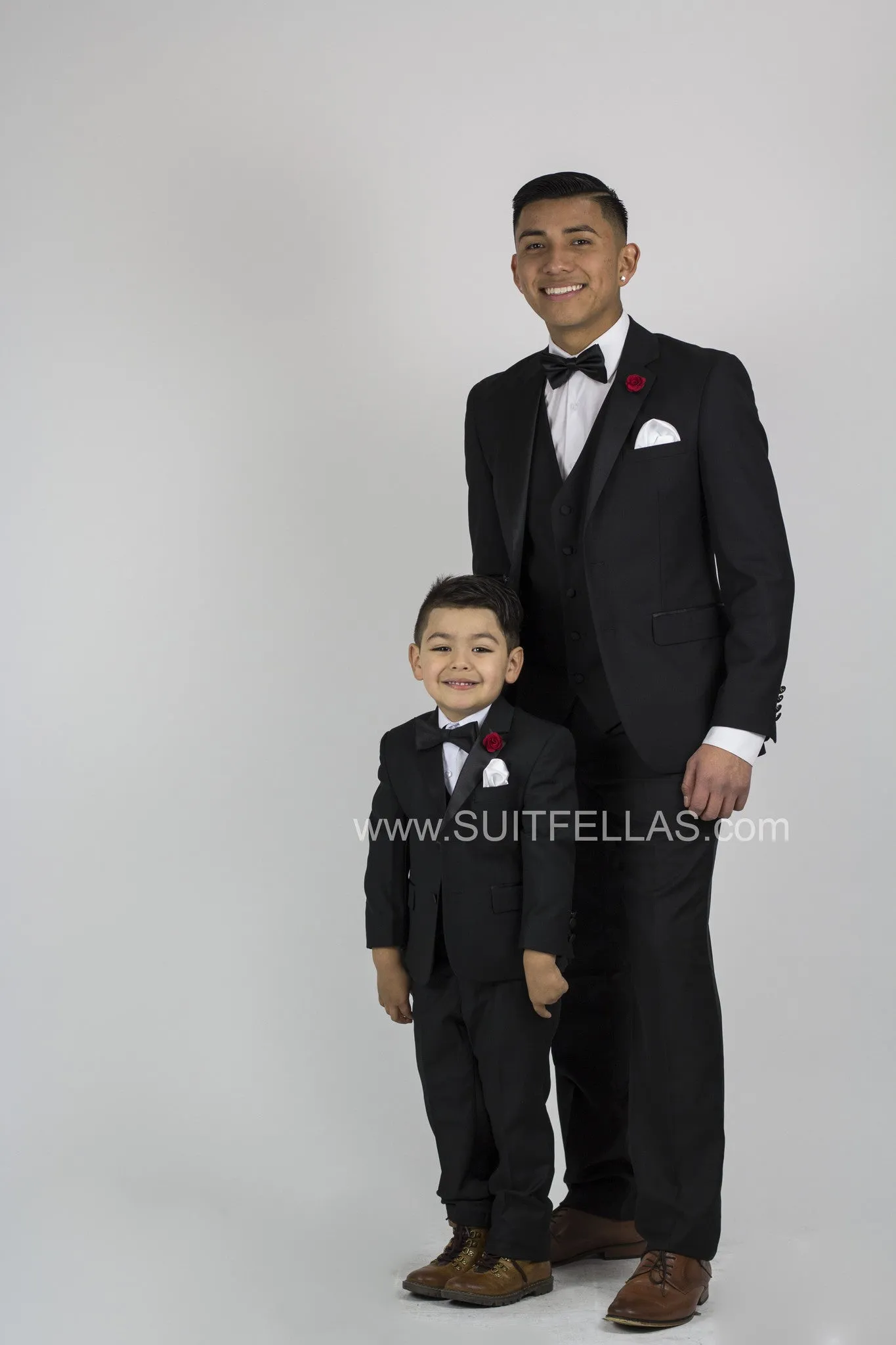 5 piece Kid's Tuxedo Black KID-Tux