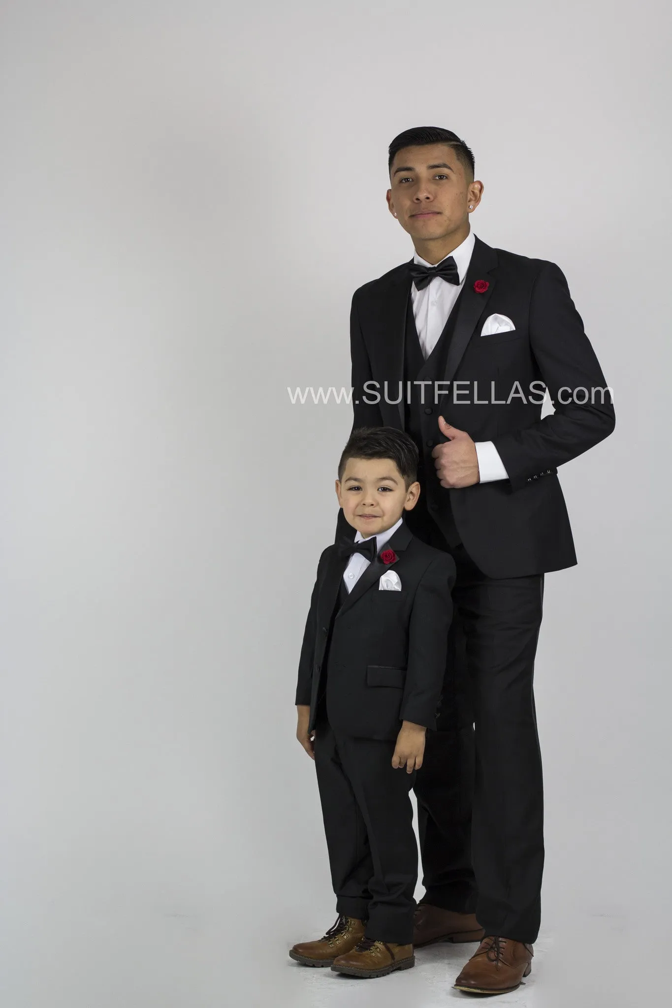 5 piece Kid's Tuxedo Black KID-Tux