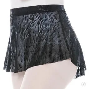 78121c Mesh High Low Pull On Mini Ballet Skirt