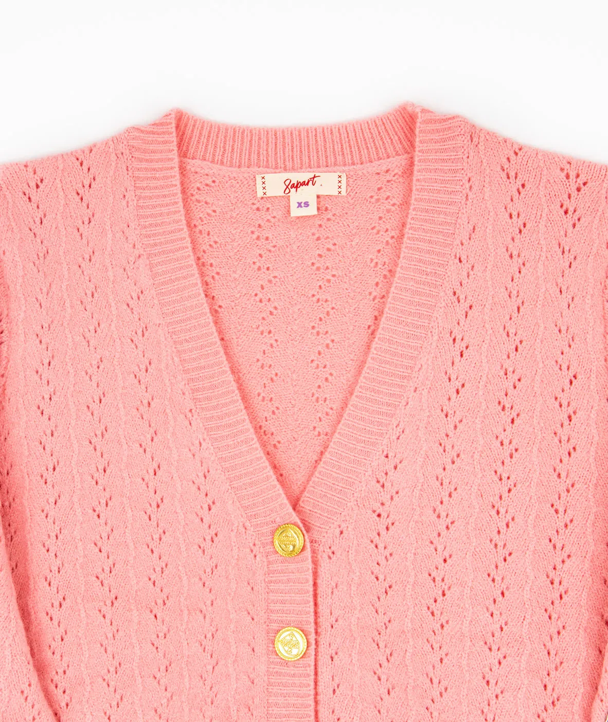 8apart Women Katy Pink Cardigan