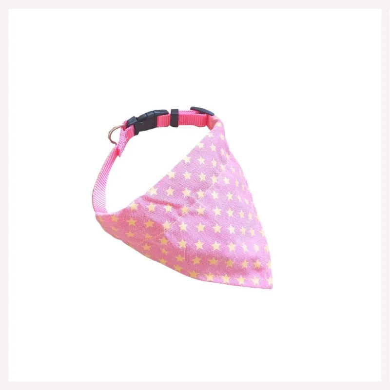 A A Pets' 2in1 Scarf Collar In Star Design