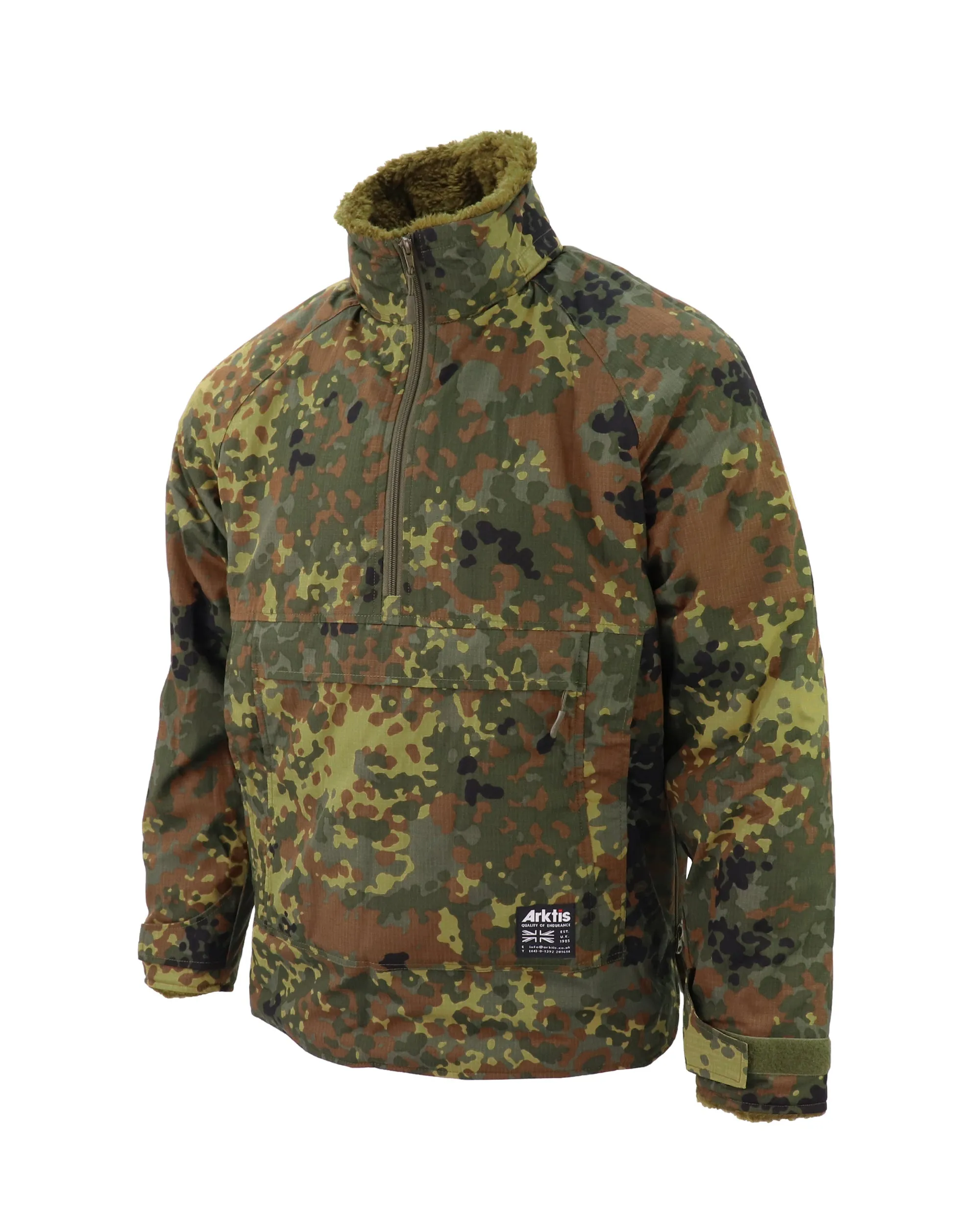 A220 Mammoth Shirt W/ Hood - Flecktarn