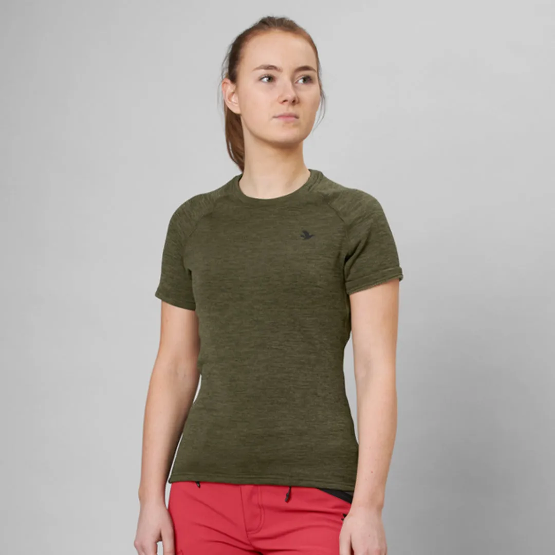 Active S/S Lady T-Shirt - Pine Green by Seeland