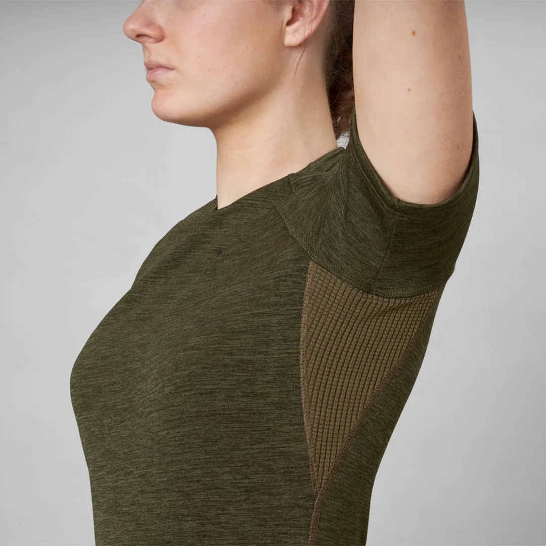 Active S/S Lady T-Shirt - Pine Green by Seeland