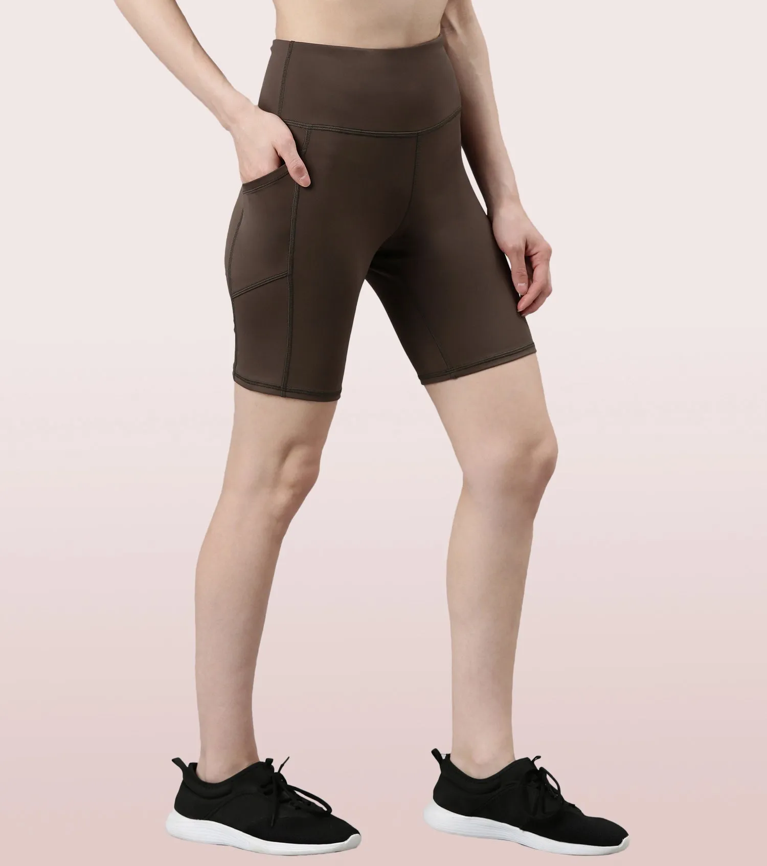 Active Tights| Dry Fit Active Knee Tights With Reflective Graphic