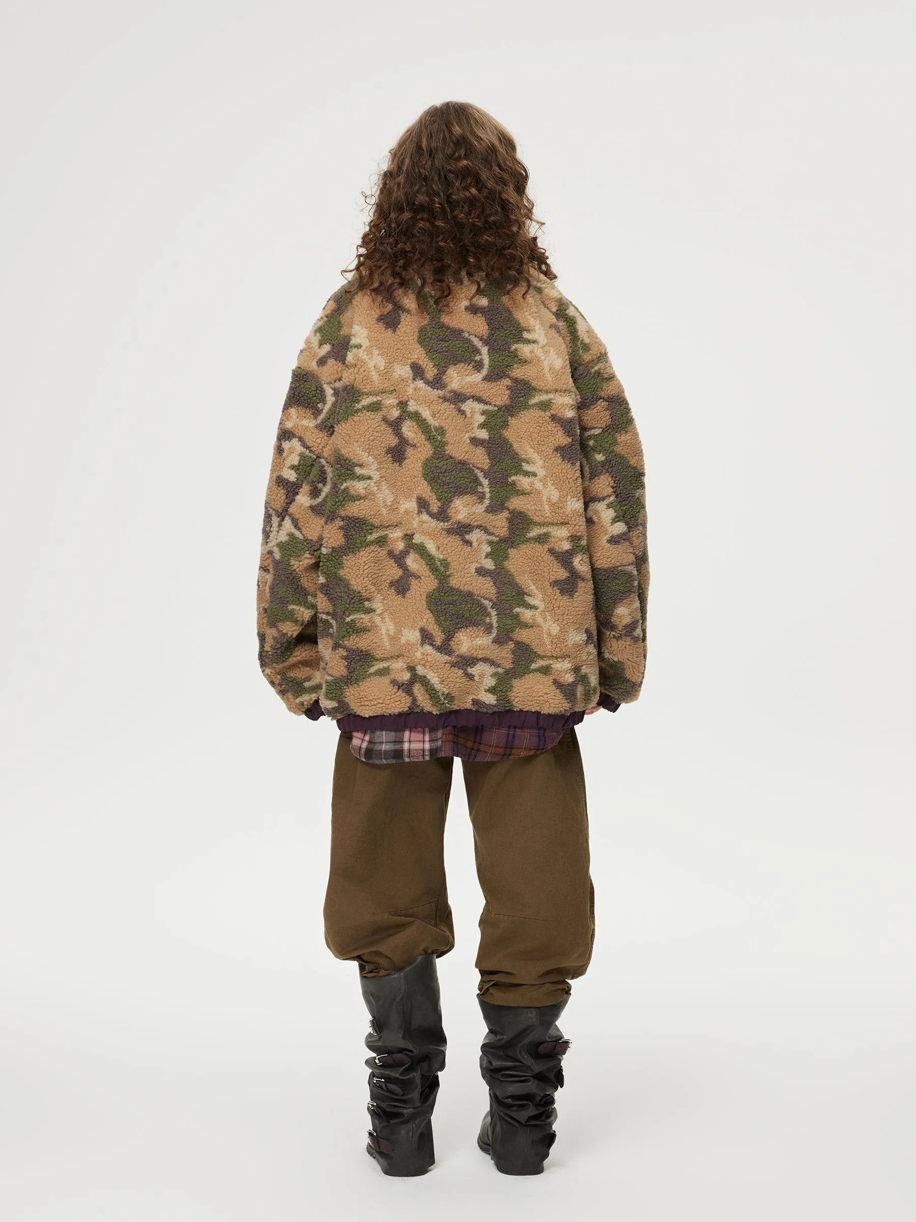 Aelfric Eden Camouflage Reversible Sherpa Jacket