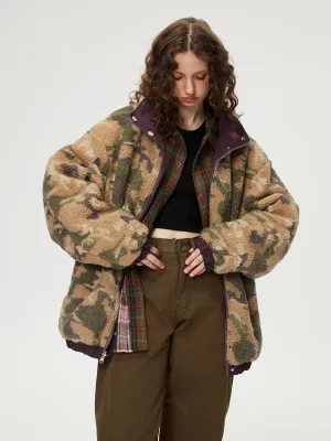 Aelfric Eden Camouflage Reversible Sherpa Jacket