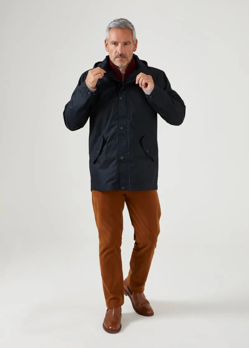 ALAN PAINE Fernley Parka - Mens Waterproof - Navy