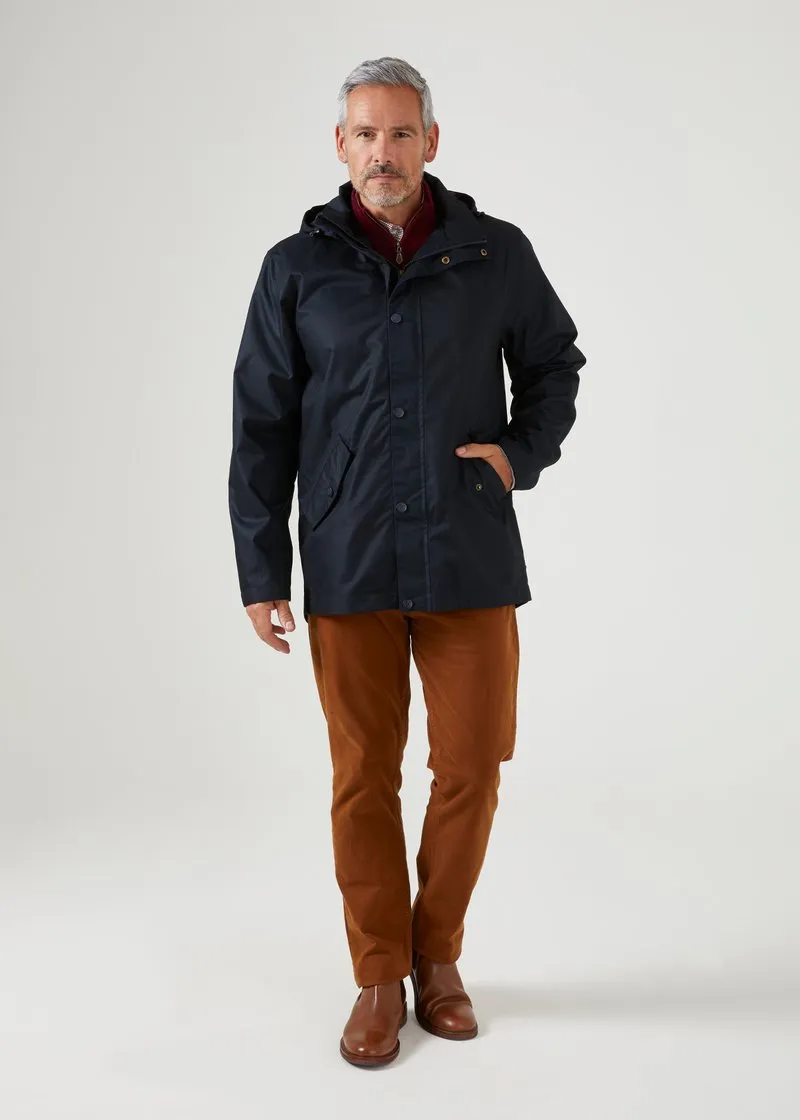 ALAN PAINE Fernley Parka - Mens Waterproof - Navy