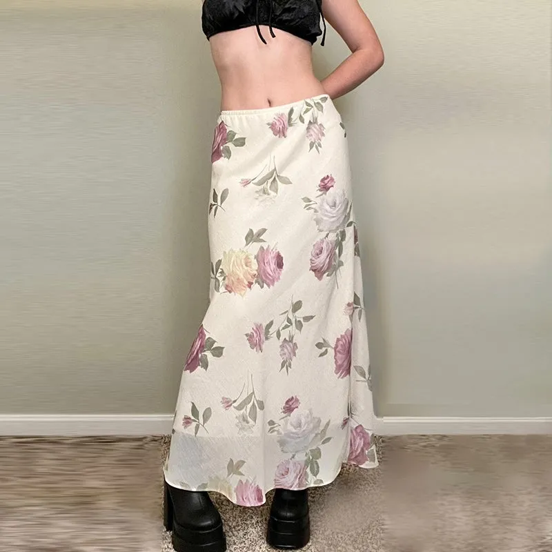 Althea Floral Maxi Skirt