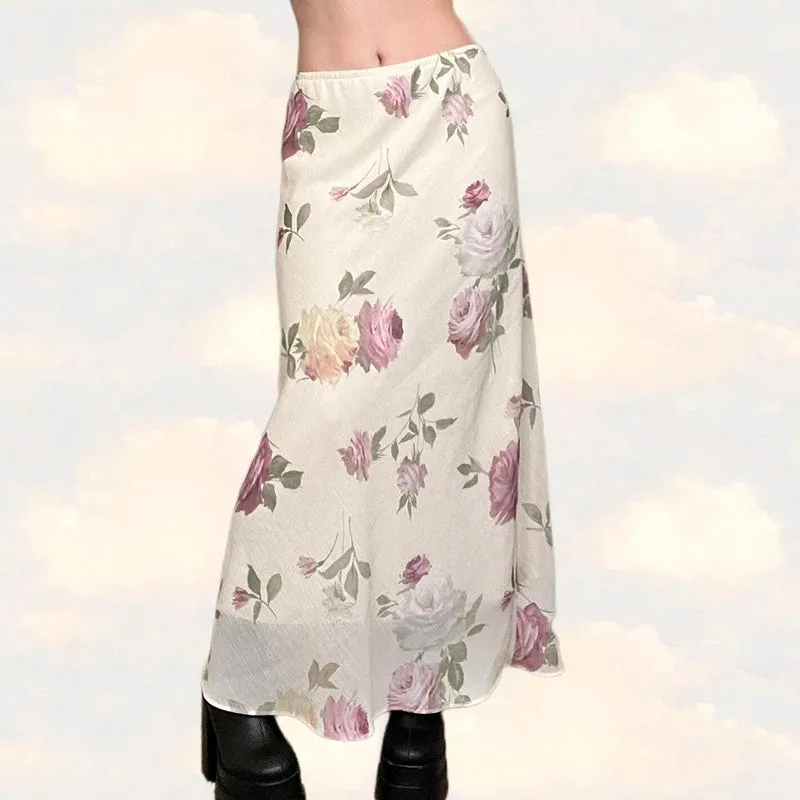 Althea Floral Maxi Skirt