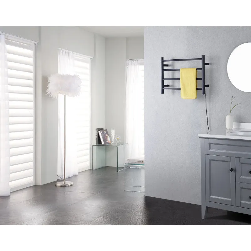 ANZZI Glow 4-Bar Stainless Steel Wall Mounted Towel Warmer