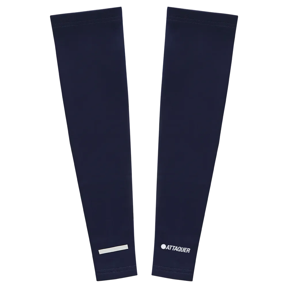 Attaquer | Arm Warmers | Navy/Reflective