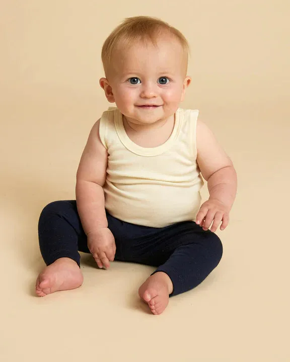 Baby & Children Singlet - Natural