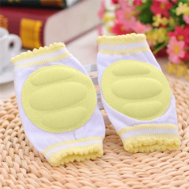 Baby Leg Warmers Pads Cotton Baby Greave Safety Crawling Elbow Cushion Toddlers Knee Protector Baby knee Pads Kids