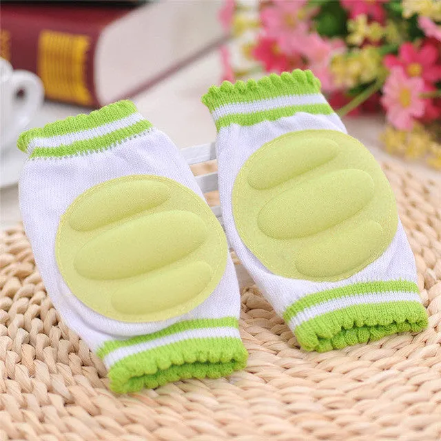 Baby Leg Warmers Pads Cotton Baby Greave Safety Crawling Elbow Cushion Toddlers Knee Protector Baby knee Pads Kids