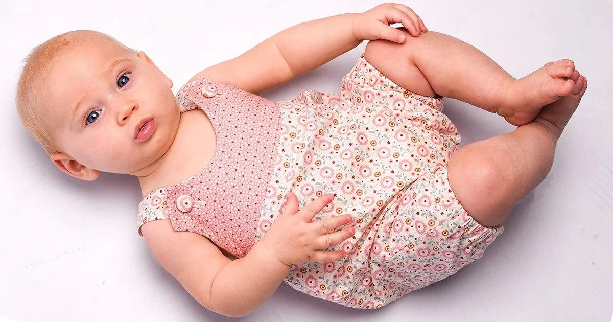 Baby overall sewing pattern pdf LUNA