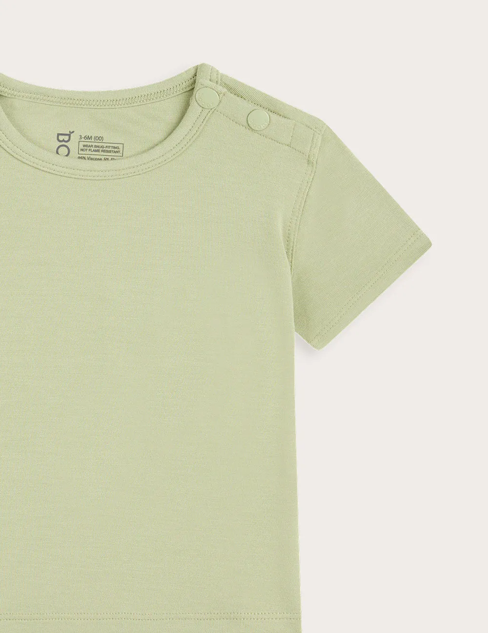 Baby Short Sleeve T-Shirt - Sage