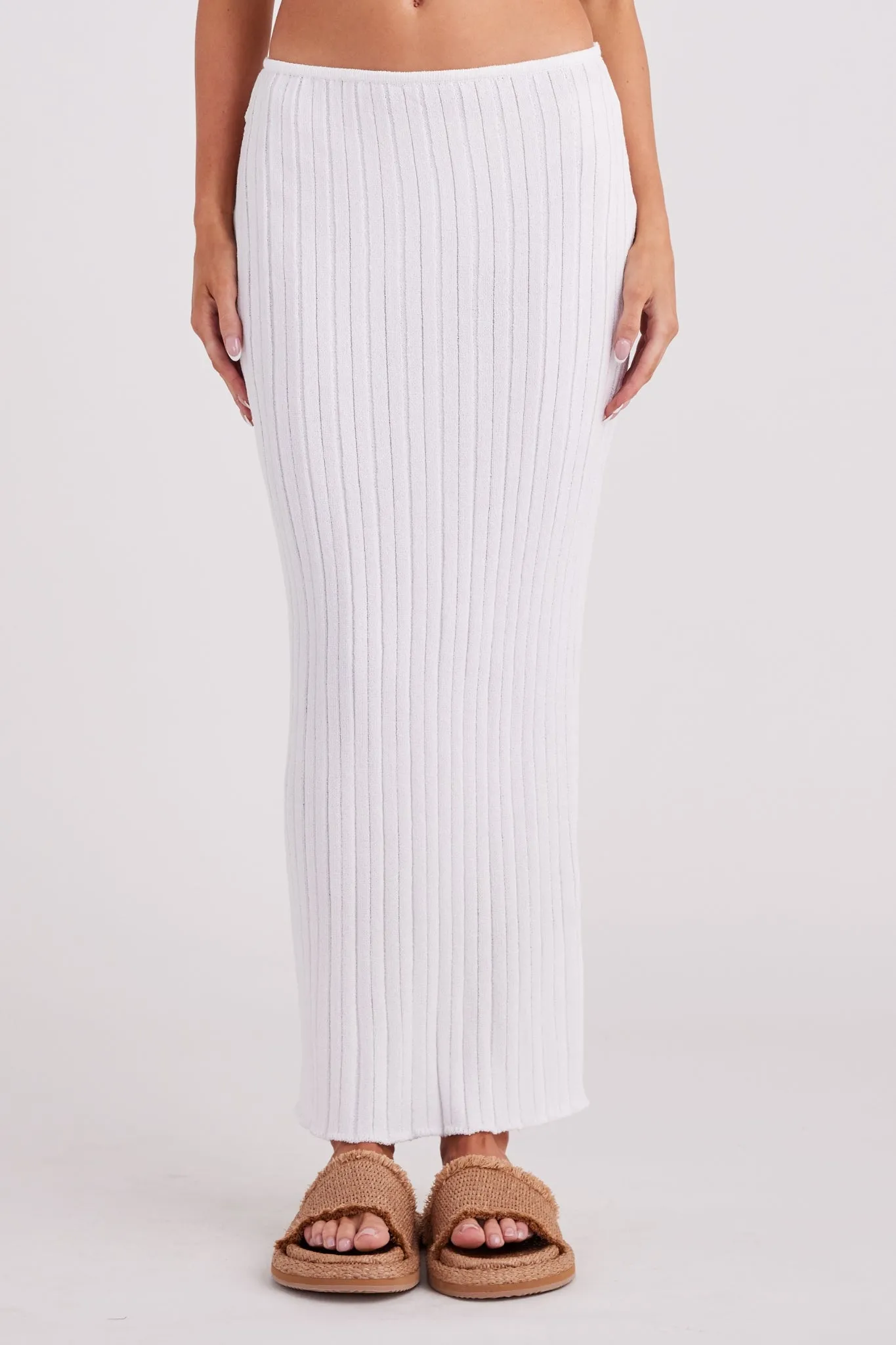 BAHA RIBBED SKIRT