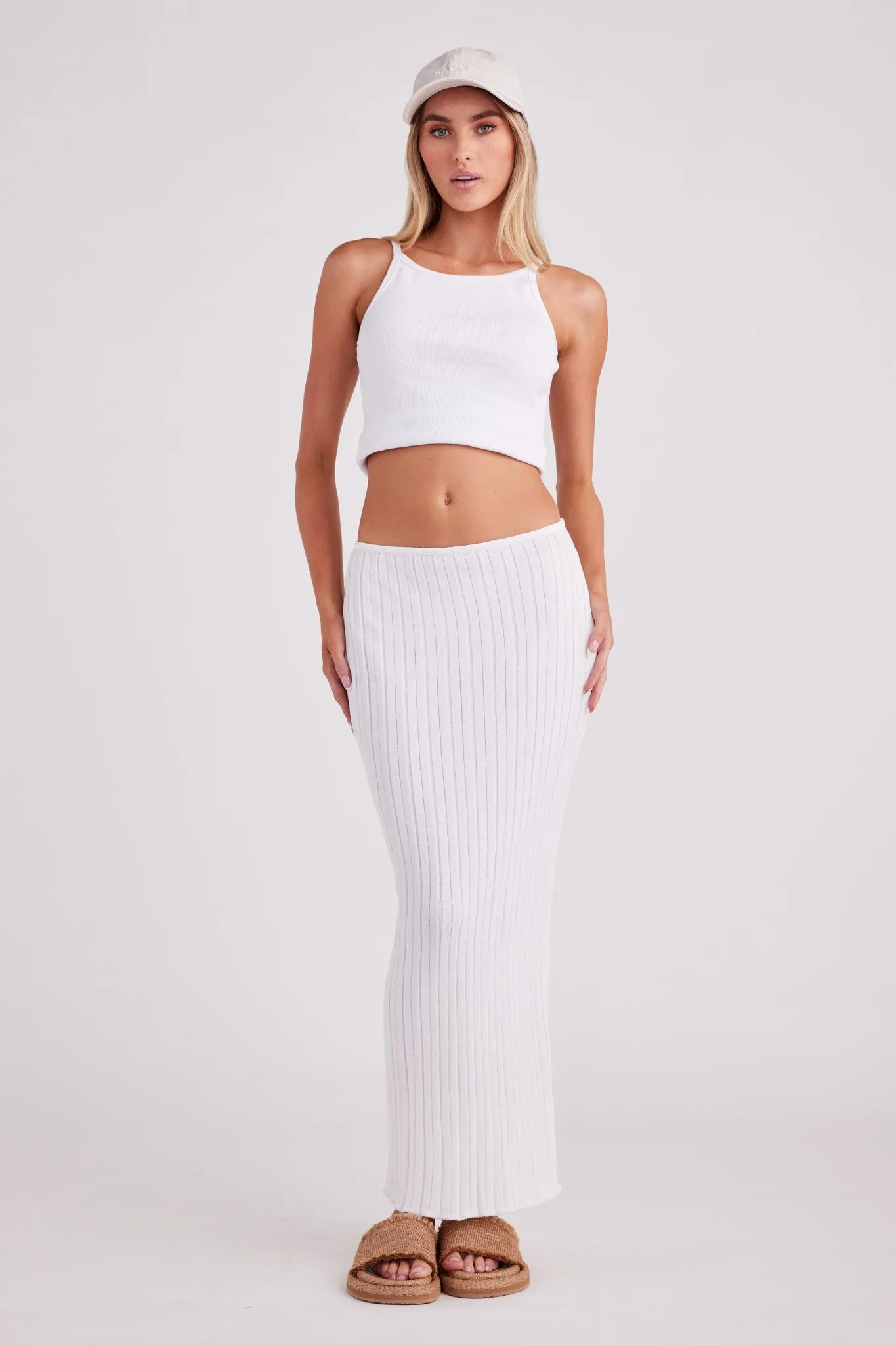 BAHA RIBBED SKIRT