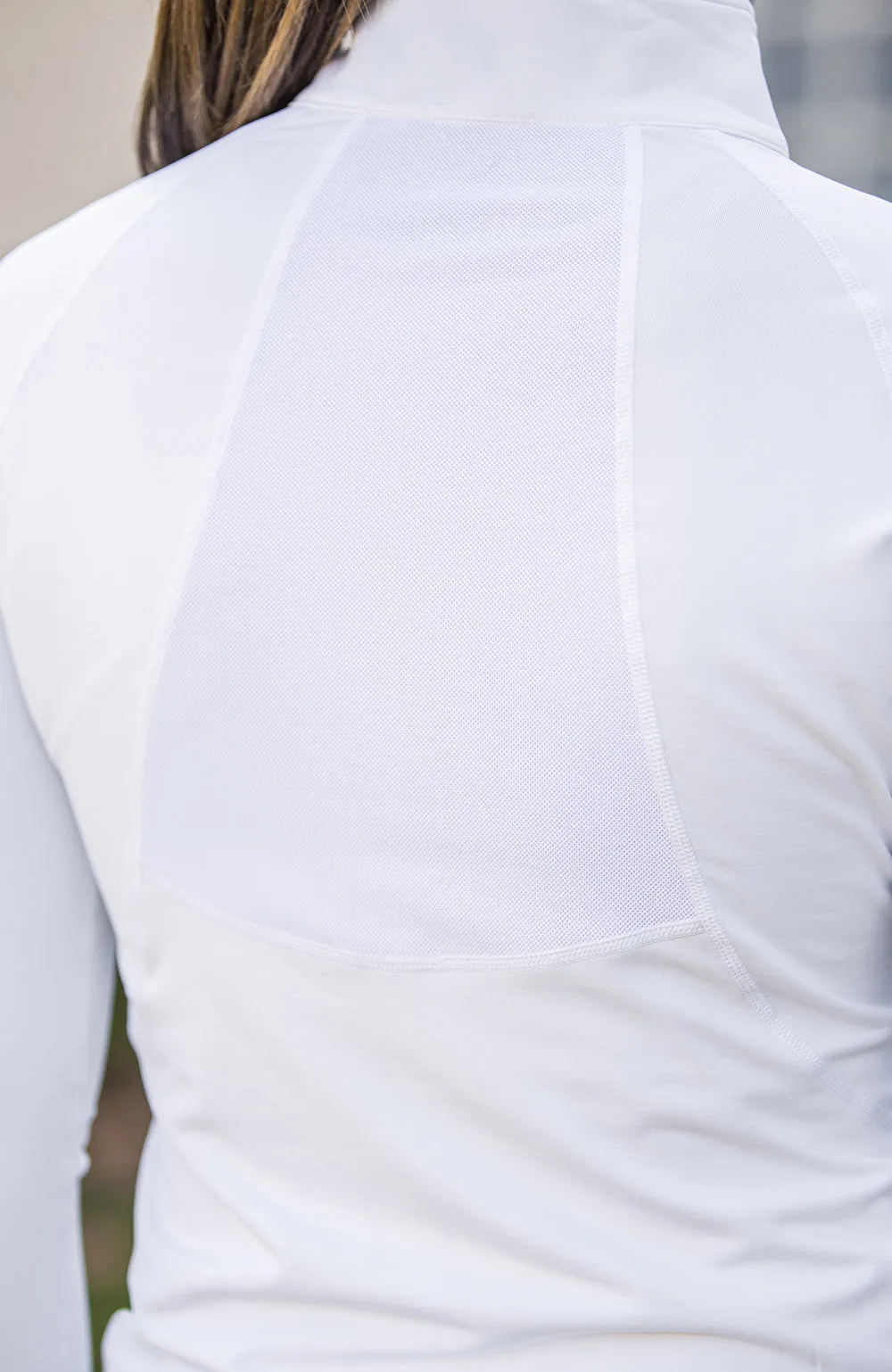 BARE Technical Riding Shirt - Lightweight WHITE