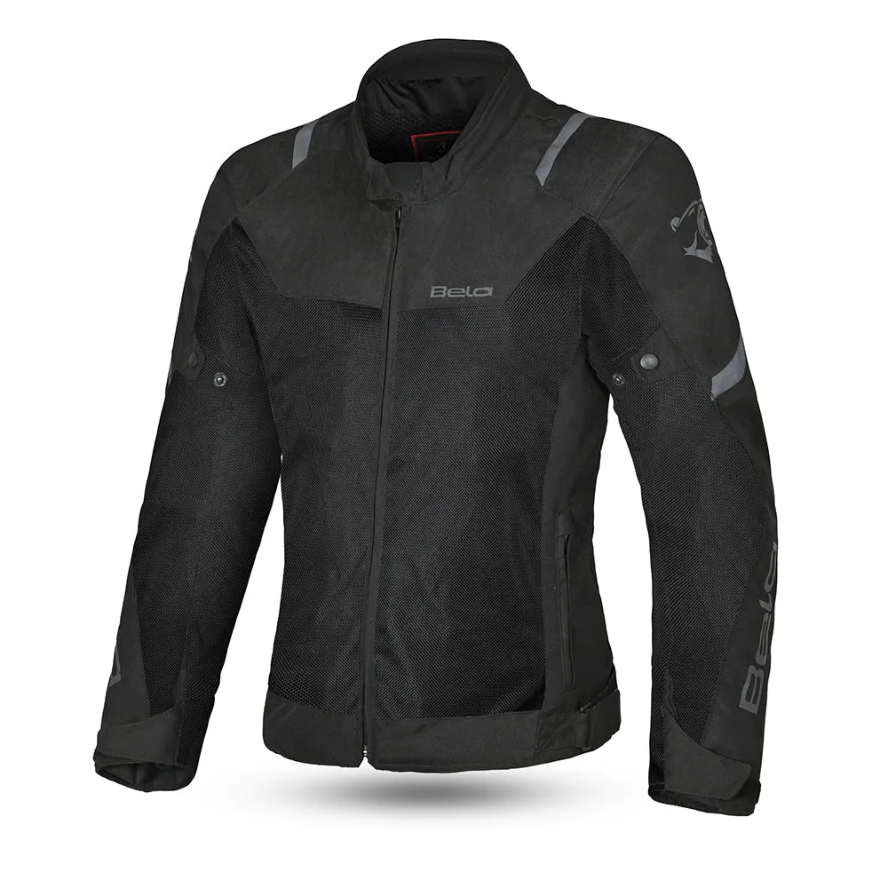 BELA Mesh Pro Lady Motorbike Touring Jacket Black