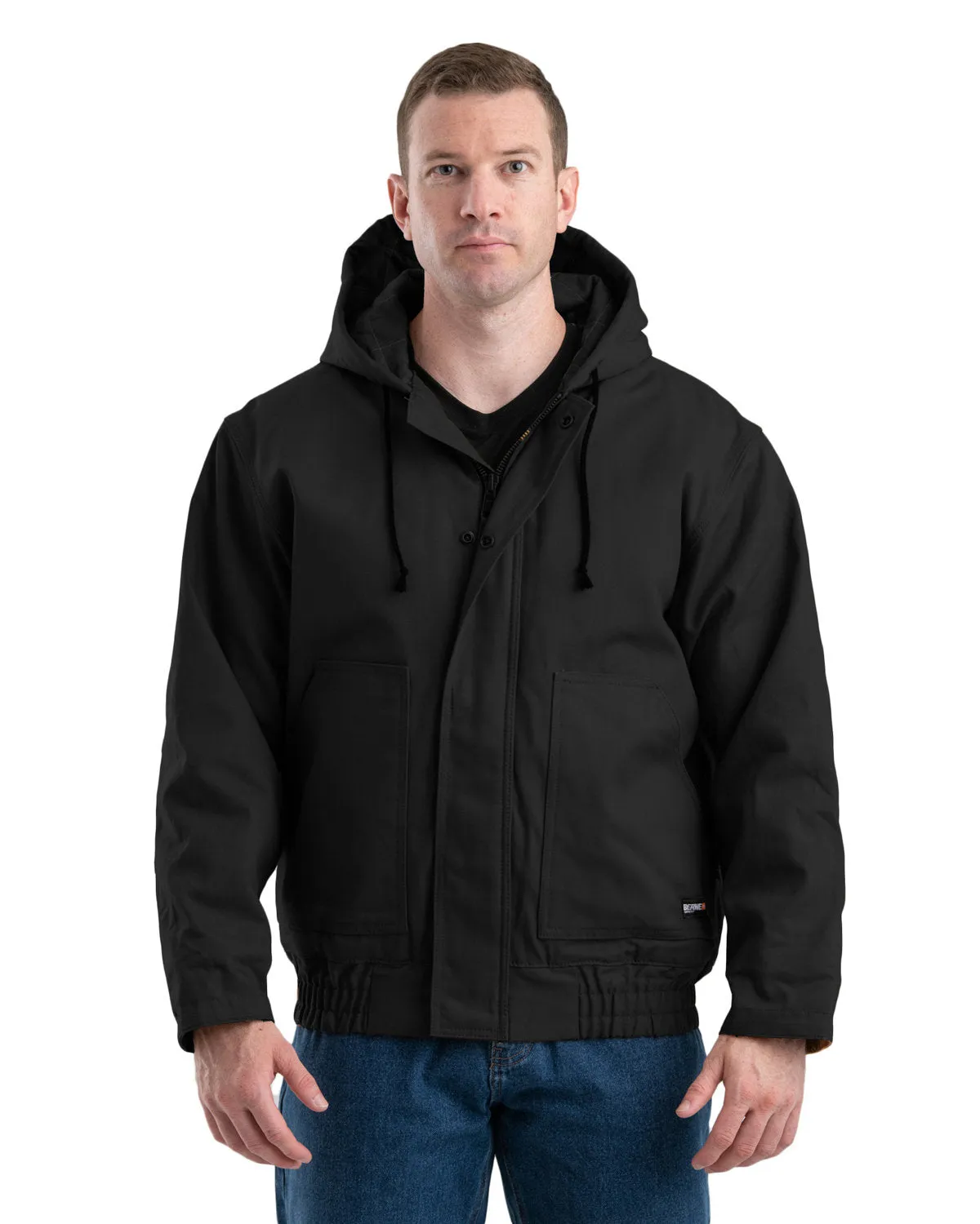 Berne Men's Flame-Resistant Hooded Jacket