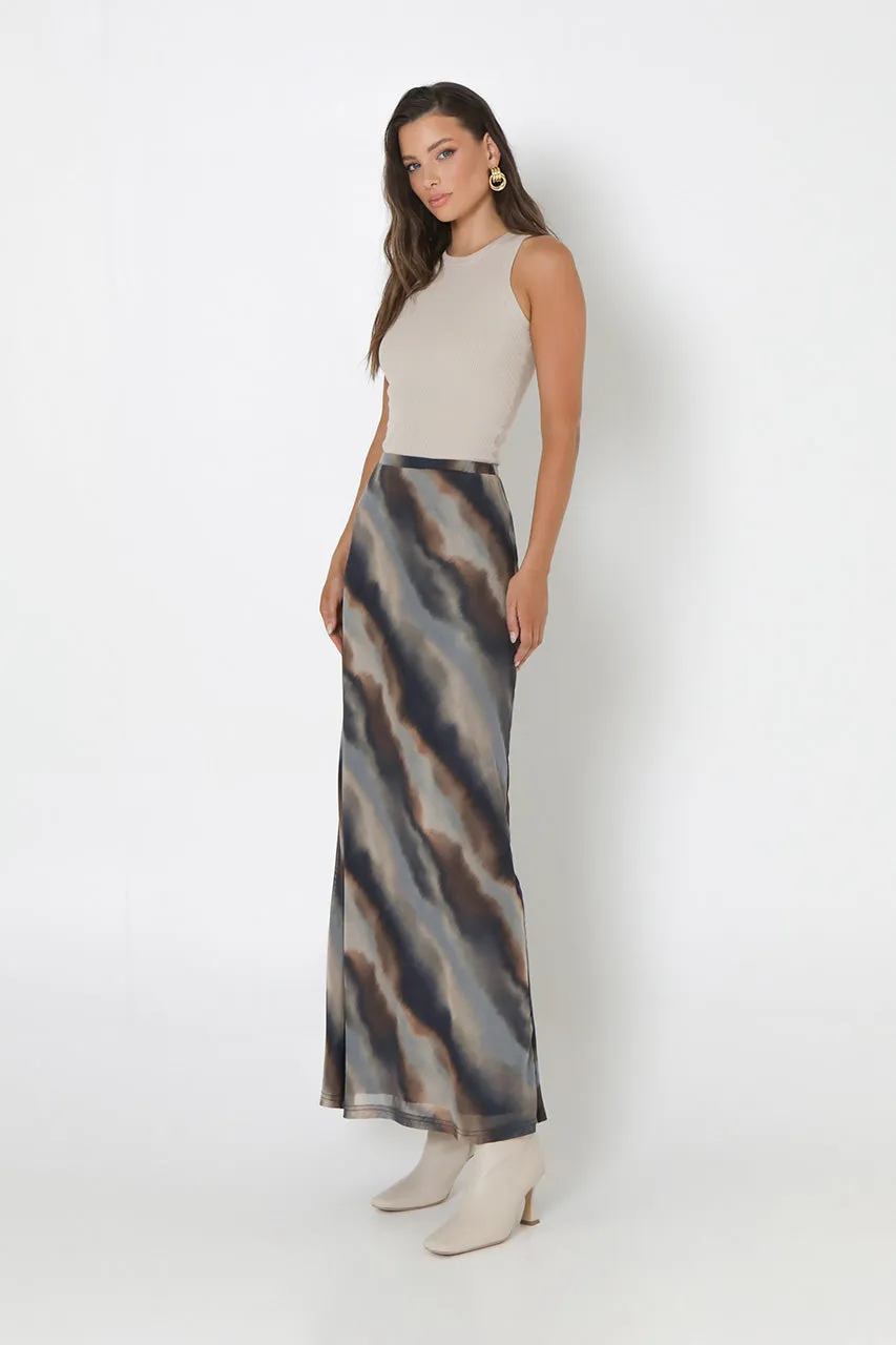 Beverly Maxi Skirt | Dusk