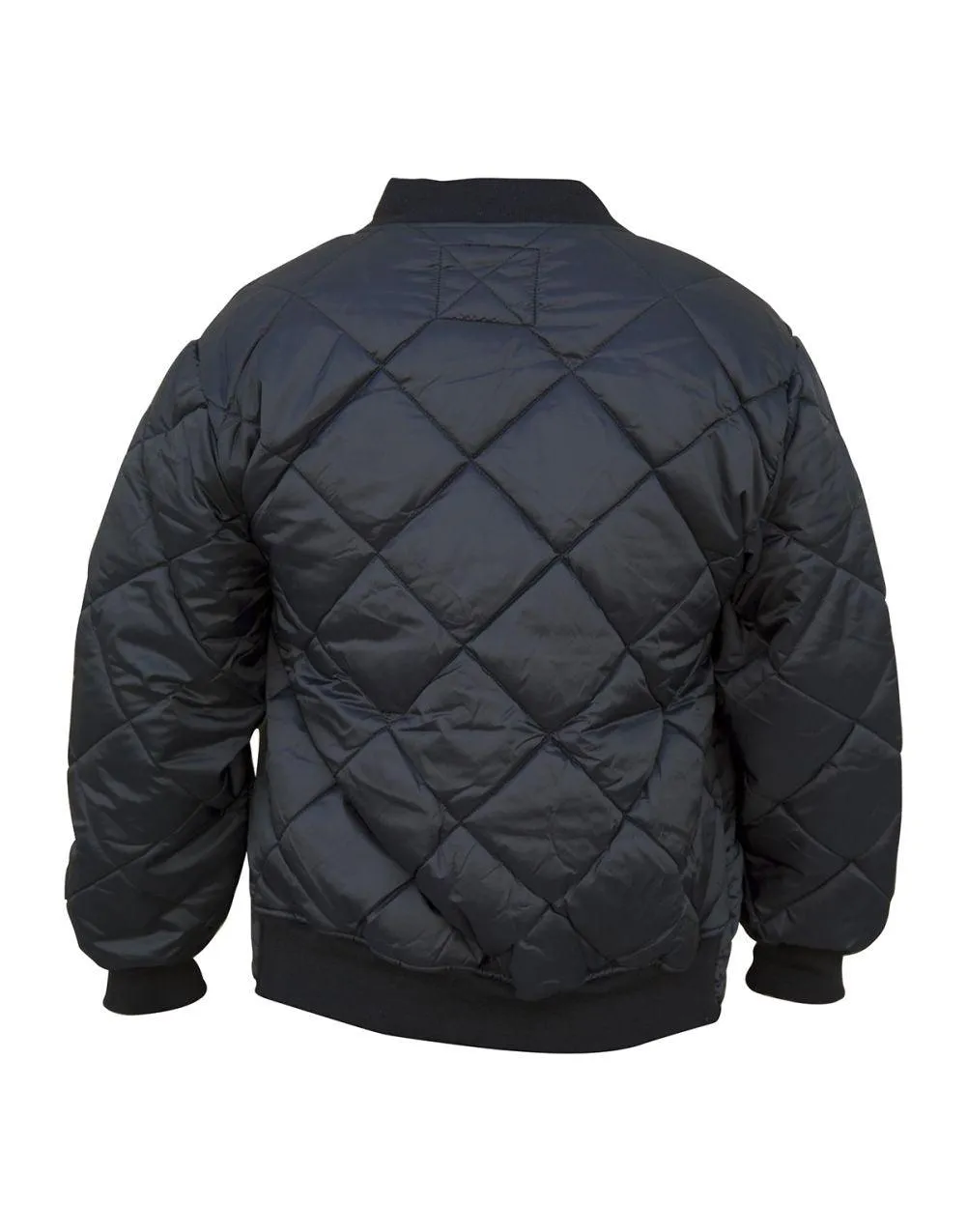 Black Market Diamond Quilted Nylon Jacket Lined Jacket