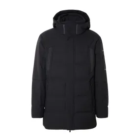 BOSS J_Havoc Water-Repellent Black Down Parka Jacket