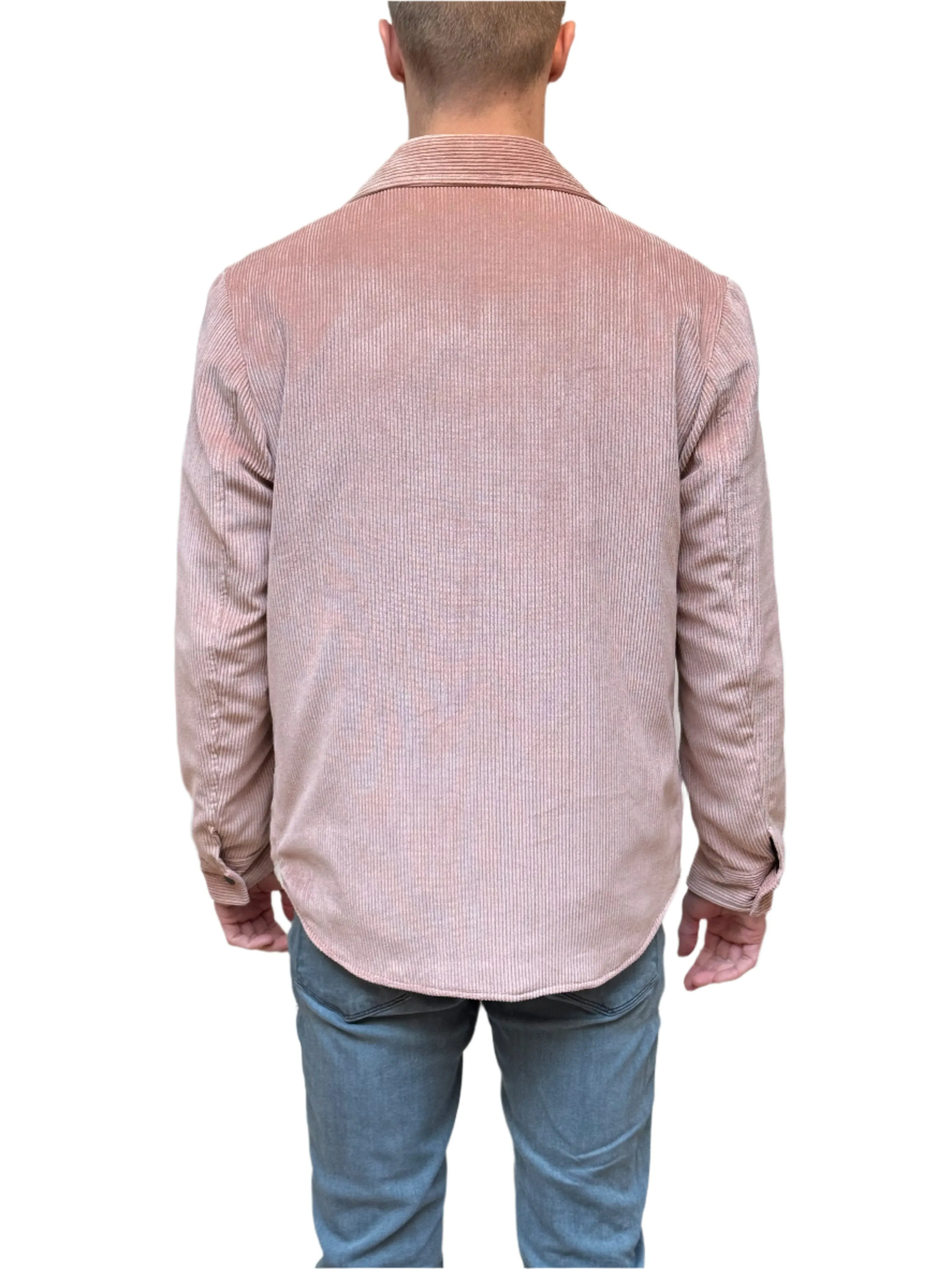 BRIGLIA Cord Jacket Rose Pink