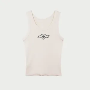 Built to Love Women's Tank Top (Cream)