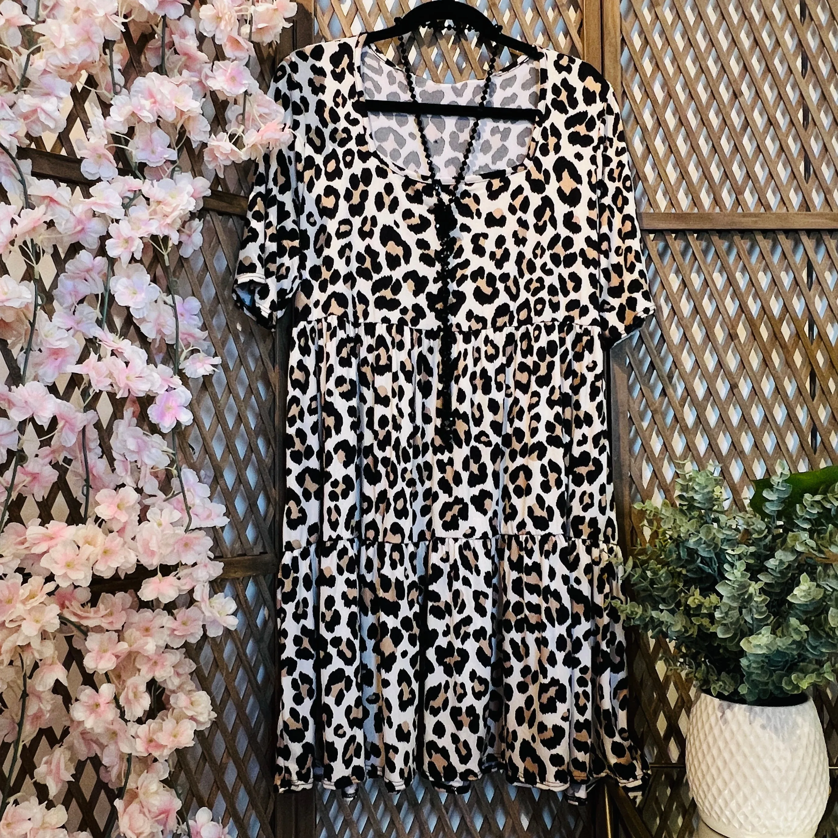 Buttery Soft Leopard Dress