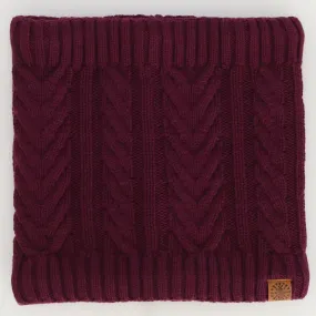 CaliKids® Girls Knit Teddy Lined Neck Warmer