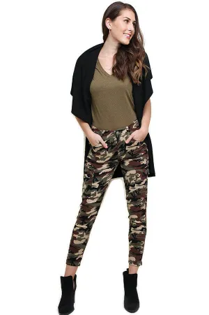 Camo High Waist Skinny Pant