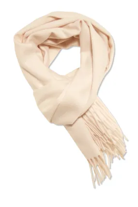 Cashmere scarf cream