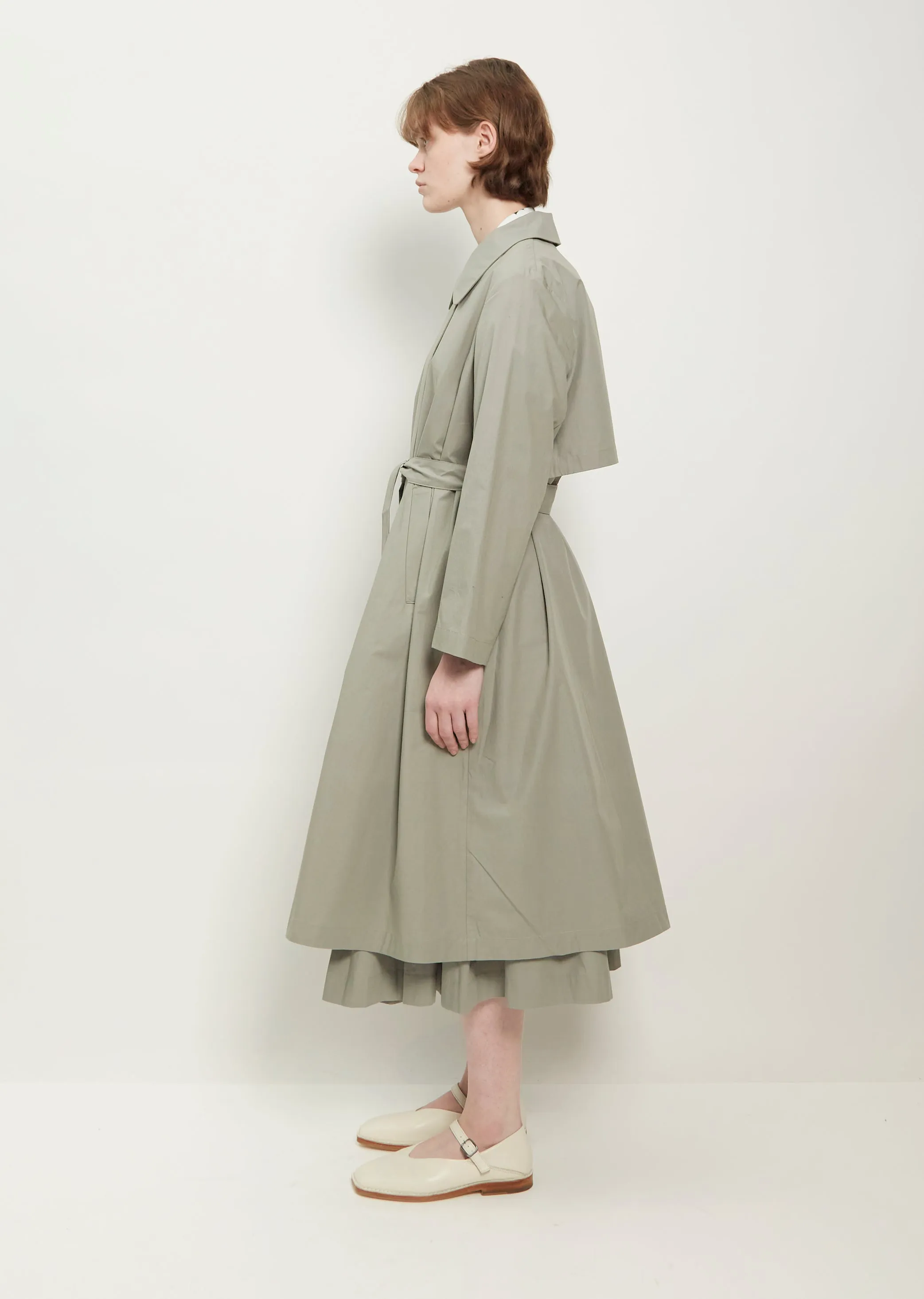 Cecile Cotton Typewriter Coat