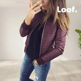 Chaqueta Auténtica con Zipper Loof