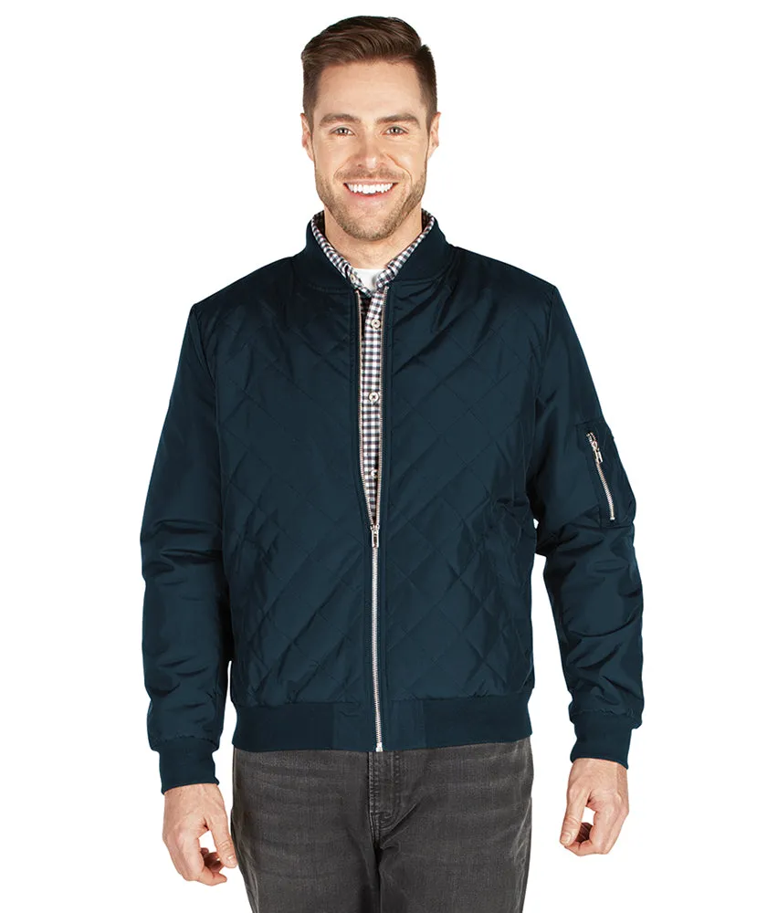 Charles River Men's Quilted Boston Flight Jacket