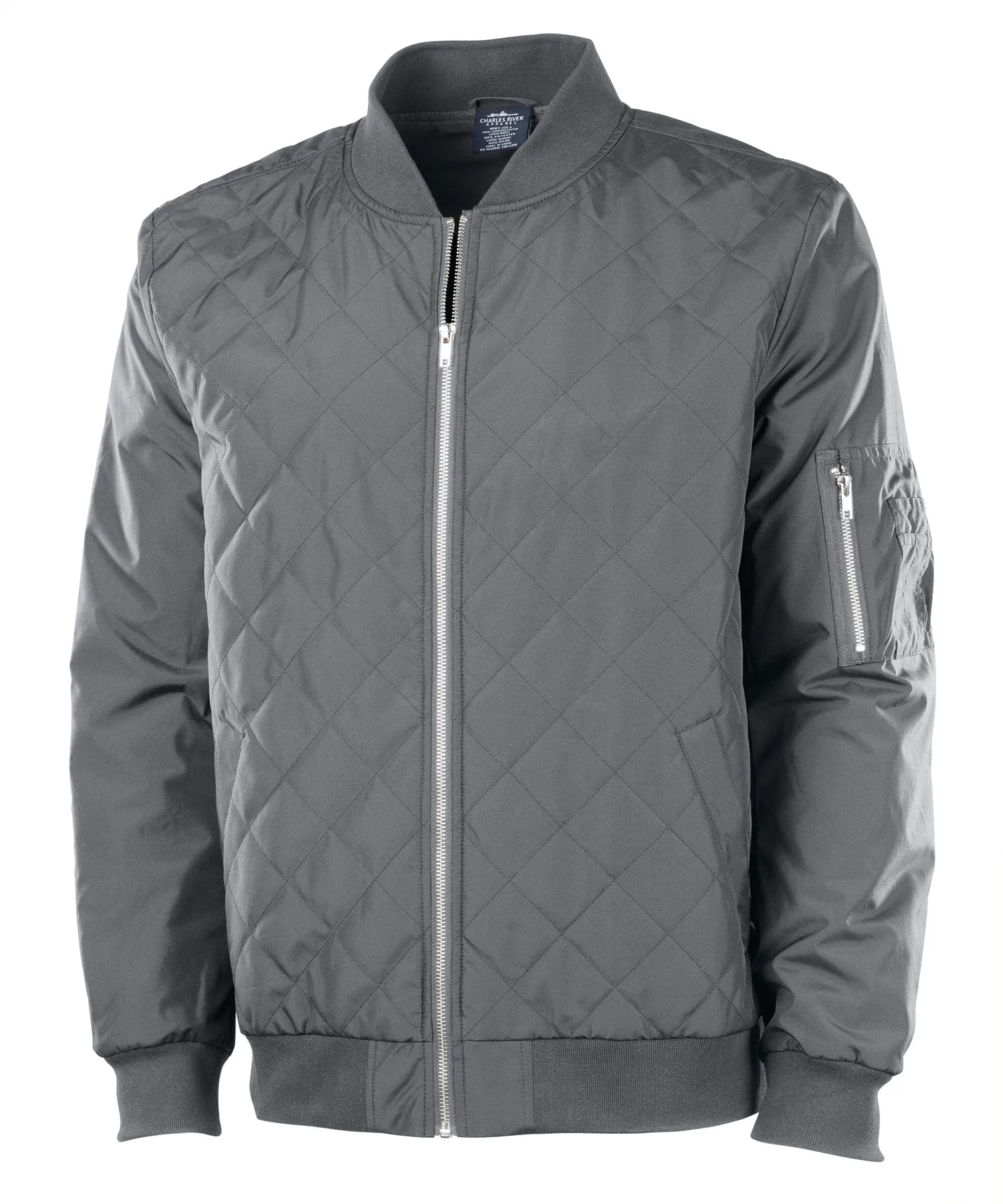 Charles River Men's Quilted Boston Flight Jacket