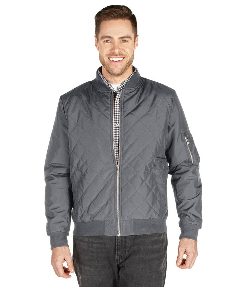 Charles River Men's Quilted Boston Flight Jacket