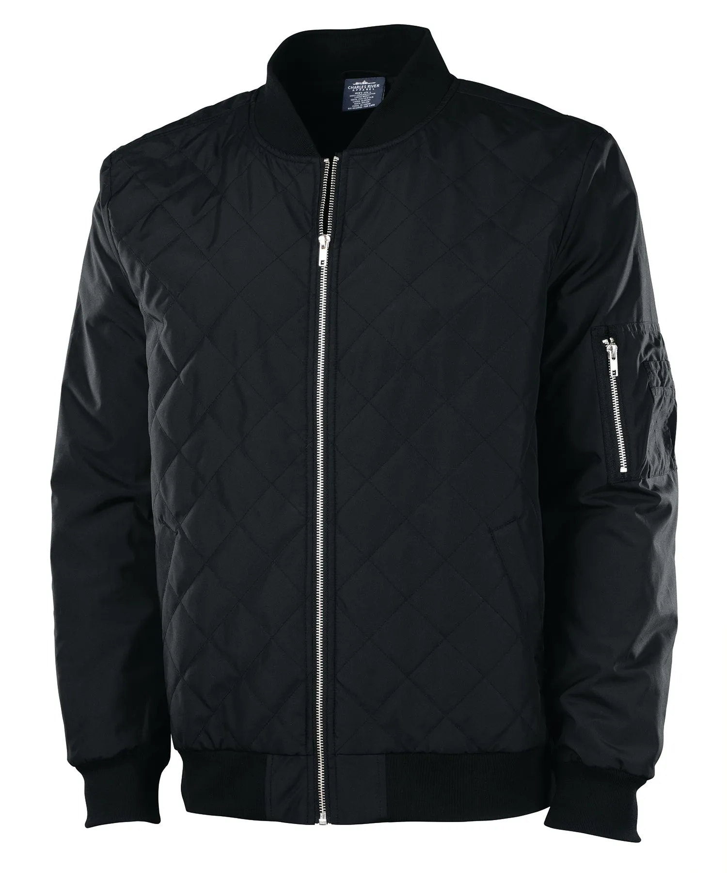 Charles River Men's Quilted Boston Flight Jacket