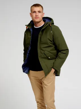 Classic Parka Jacket - Dark Green