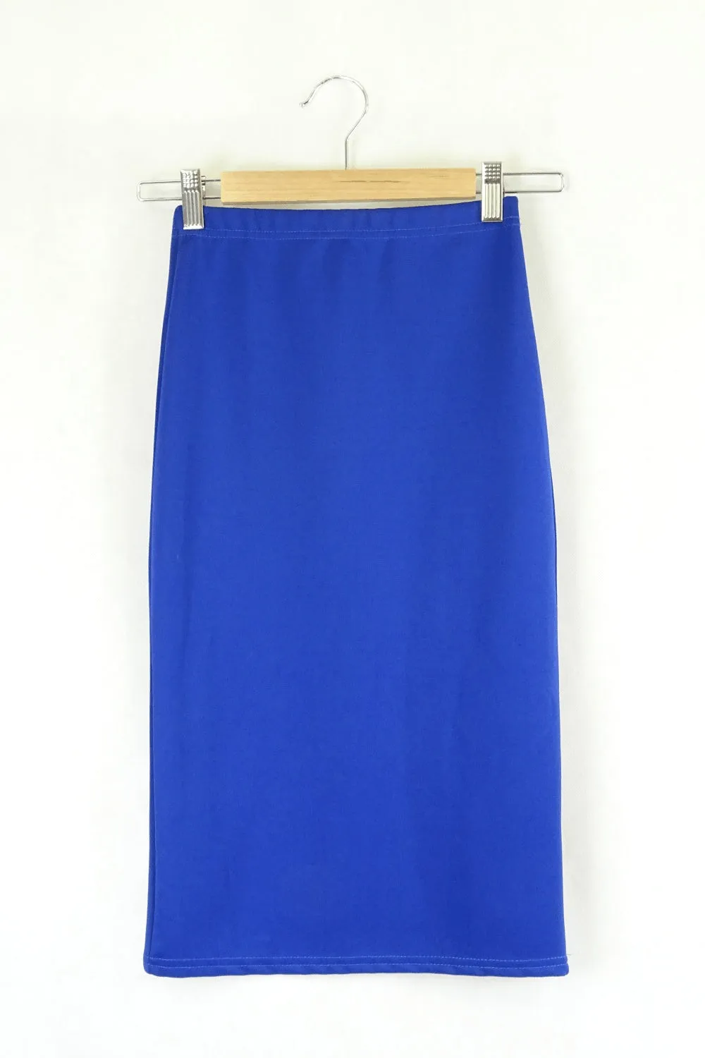 Club L Cropped Top Blue Matching Skirt Blue 4