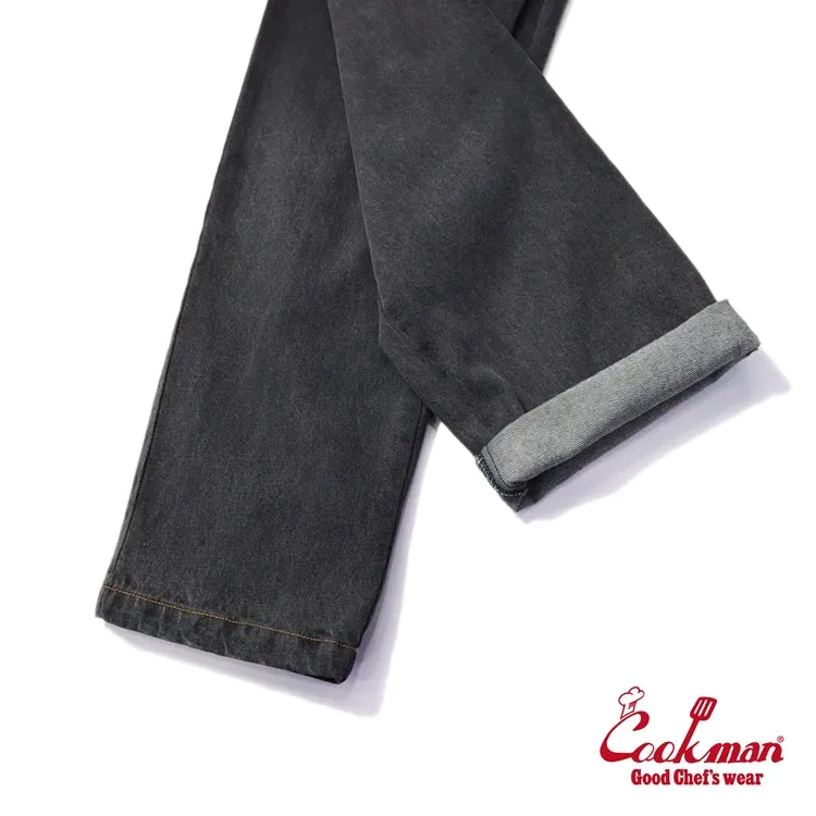 Cookman Chef Pants - Denim : Light Black