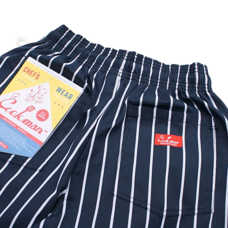 Cookman Chef Pants - Stripe : NAVY