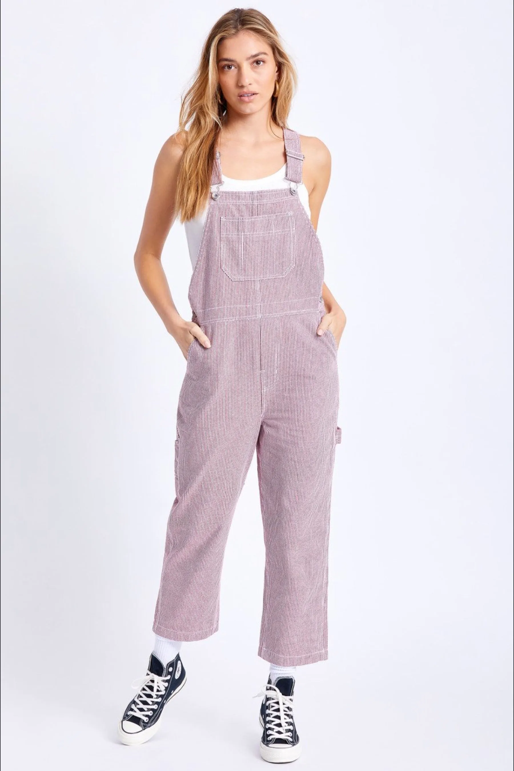 Cowhide Christina Overall